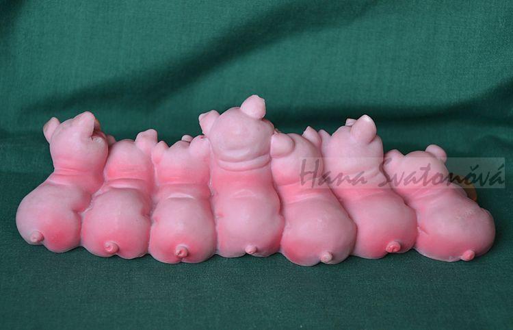 Ptačí rodinka - šířka 10,5cm