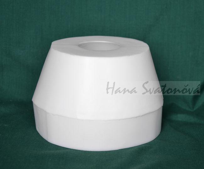 Cylindr dekor kruhy, velikost 12x8,5cm