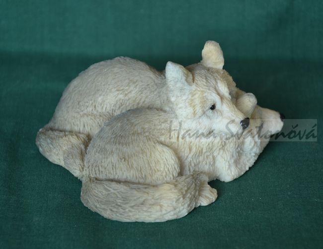 2 vlci - výška 12cm