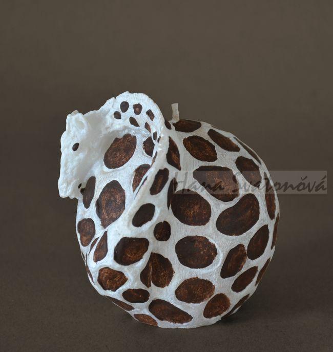 Koule Puma / Žirafa - výška 8,5 a 9,5cm