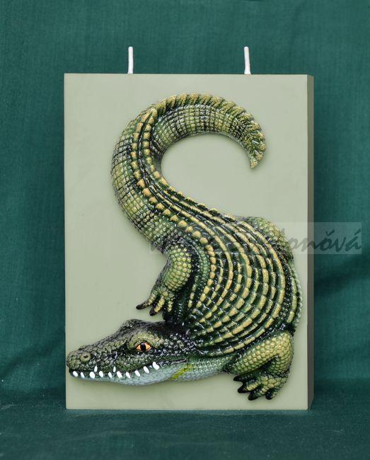 Krokodýl (Kvádr) - 16x11,5cm
