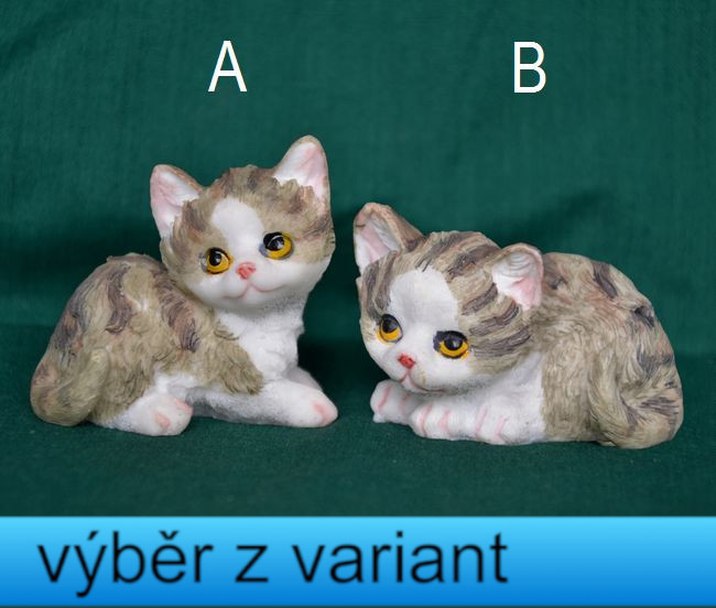 Kočka Líza - výška 4,5/3,5cm