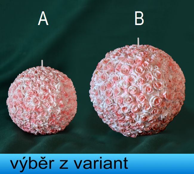 Růžičková koule průměr 7 a 10cm