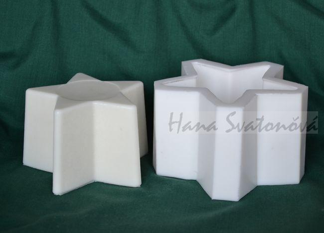 Hvězda ledová výška 7cm