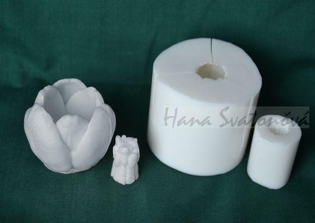 Tulipán otevřený - výška - 5cm