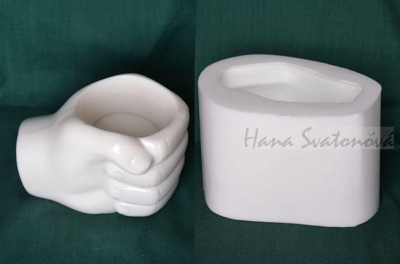 Ruce vysoké, velikost 12x8,5x9cm