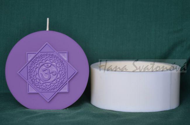 Čakra Modrá AJNA - disk, průměr 10cm