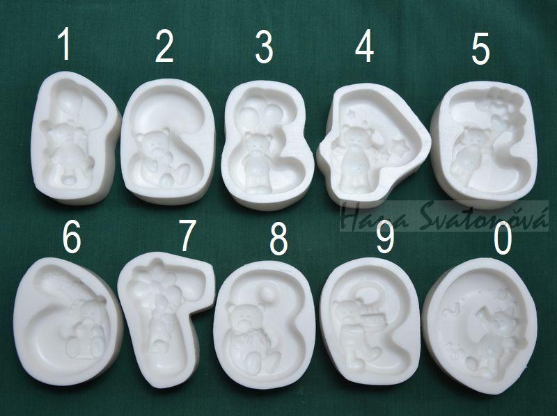 Čísla s medvídkem