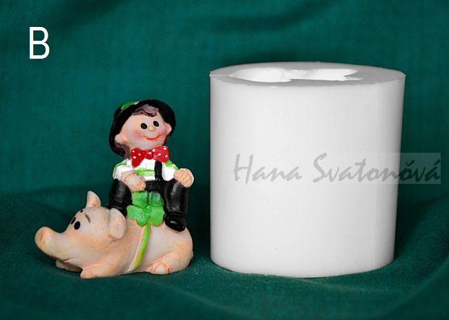 Kominíček MINI s vínem - výška 3,5cm