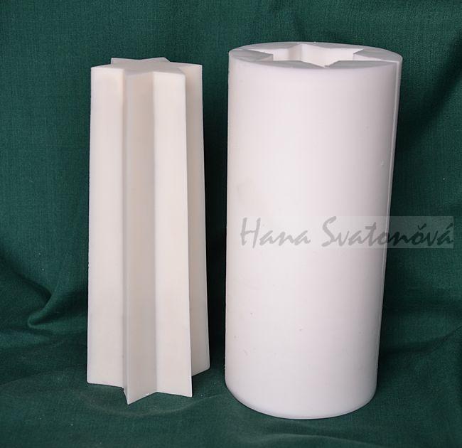 Šestihran konický výška 6x 14cm