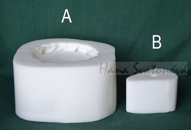 Košík s kolibříky 11x9x6cm