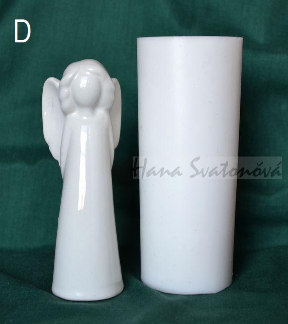 Anděl bílý - výška 13cm